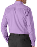 Image of a Lilac Poplin Solids Cotton Stretch Shirting Fabric