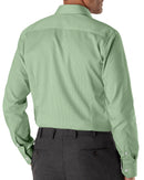 Image of a Lime Oxford Micropattern Giza Cotton Shirting Fabric