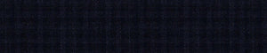 Grey & Blue Worsted Checks Merino Wool Suiting Fabric