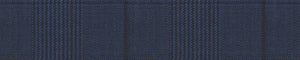Charcoal & Black Worsted Checks Merino Wool Blazers Fabric