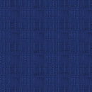Image of a Midnight-Blue Oxford Micropattern Cotton Linen Blend Shirting Fabric
