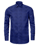 Image of a Midnight-Blue Oxford Solids Linen Shirting Fabric