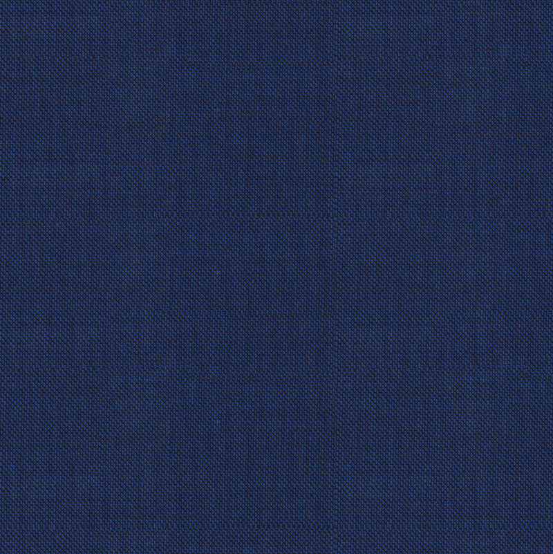 Image of a Midnight-Blue Worsted Shark Skin Merino Wool Suiting Fabric