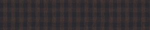 Mid-Blue & Black Worsted Checks Merino Wool Pants Fabric