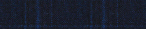 Blue Flannel Checks Merino Wool Blazers Fabric