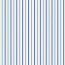 Image of a Navy-Blue & Blue Twill Stripes Giza Cotton Shirting Fabric
