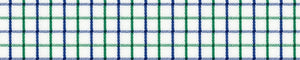 Navy-Blue & Blue Twill Checks Giza Cotton Shirting Fabric