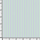 Image of a Navy-Blue & Green Twill Stripes Giza Cotton Shirting Fabric