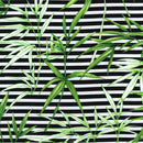 Image of a Navy-Blue & Lime Satin Prints Poly Viscose Lining Fabric