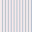 Image of a Navy-Blue & Pink Twill Stripes Giza Cotton Shirting Fabric