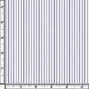 Image of a Navy-Blue & Purple Twill Stripes Giza Cotton Shirting Fabric