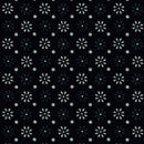 Image of a Navy-Blue & White Poplin Prints Giza Cotton Shirting Fabric