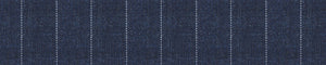 Black & White Worsted Stripes Merino Wool Pants Fabric