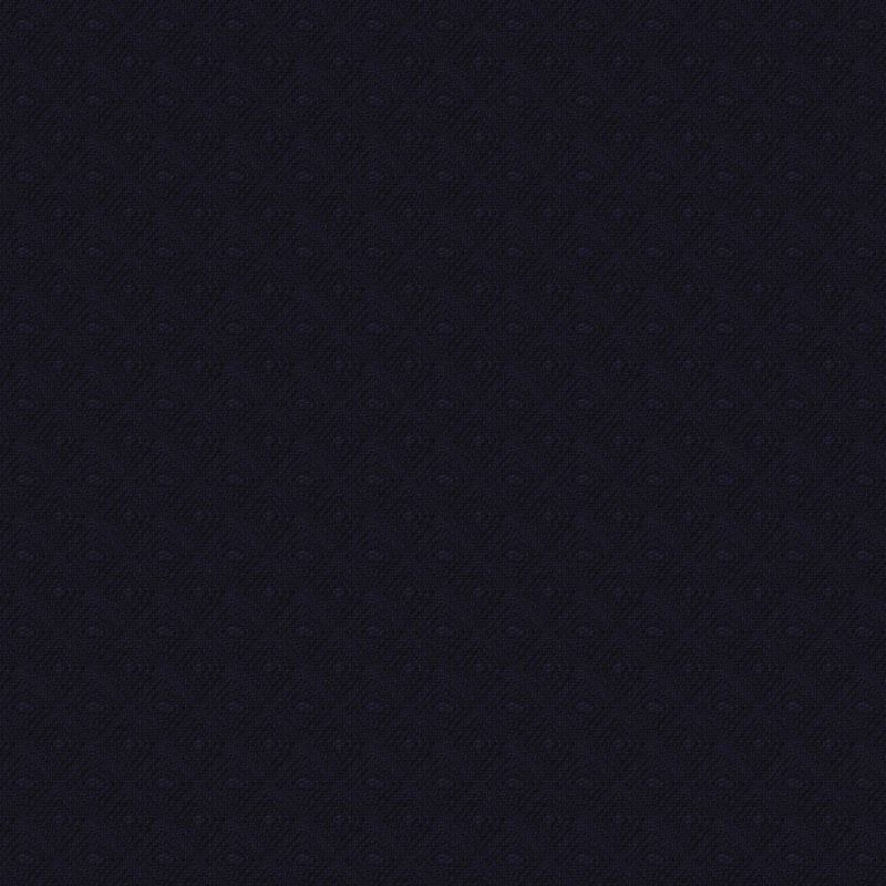 Image of a Navy-Blue Worsted Dobby Merino Wool Suiting Fabric