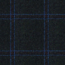 Image of a Olive-Green & Burgundy Flannel Checks Merino Wool Pants Fabric