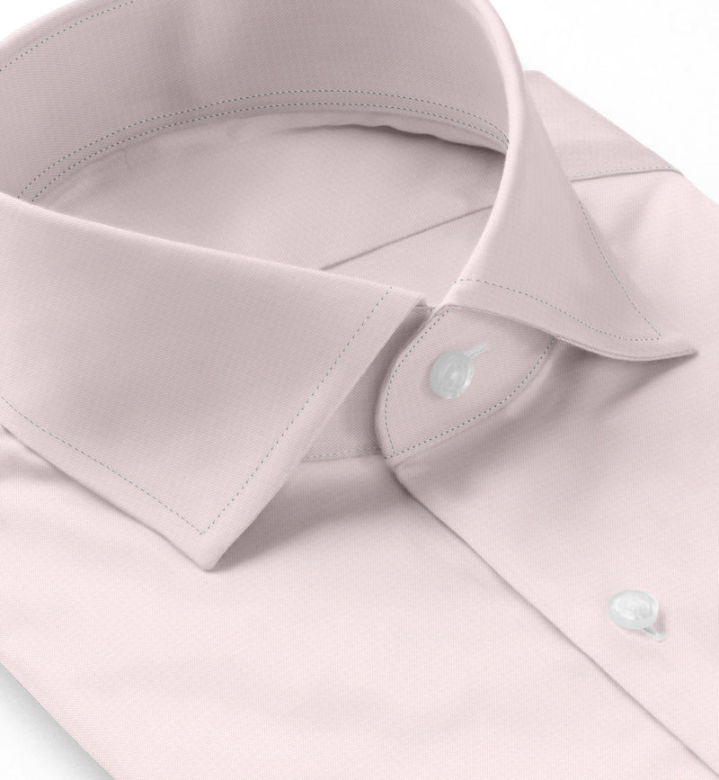 Image of a Pink Pinpoint Dobby Giza Cotton Shirting Fabric