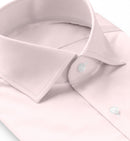 Image of a Pink Poplin Solids Giza Cotton Shirting Fabric