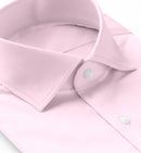 Image of a Pink Twill Micropattern Giza Cotton Shirting Fabric