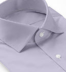 Image of a Purple Twill Checks Giza Cotton Shirting Fabric