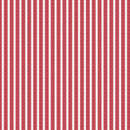 Image of a Red & White Poplin Stripes Giza Cotton Shirting Fabric