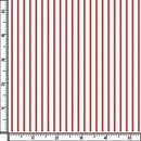 Image of a Red & White Twill Stripes Giza Cotton Shirting Fabric