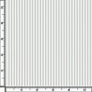 Image of a Silver & White Poplin Stripes Giza Cotton Shirting Fabric