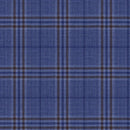 Image of a Sky-Blue & Brown Worsted Checks Merino Wool Suiting Fabric