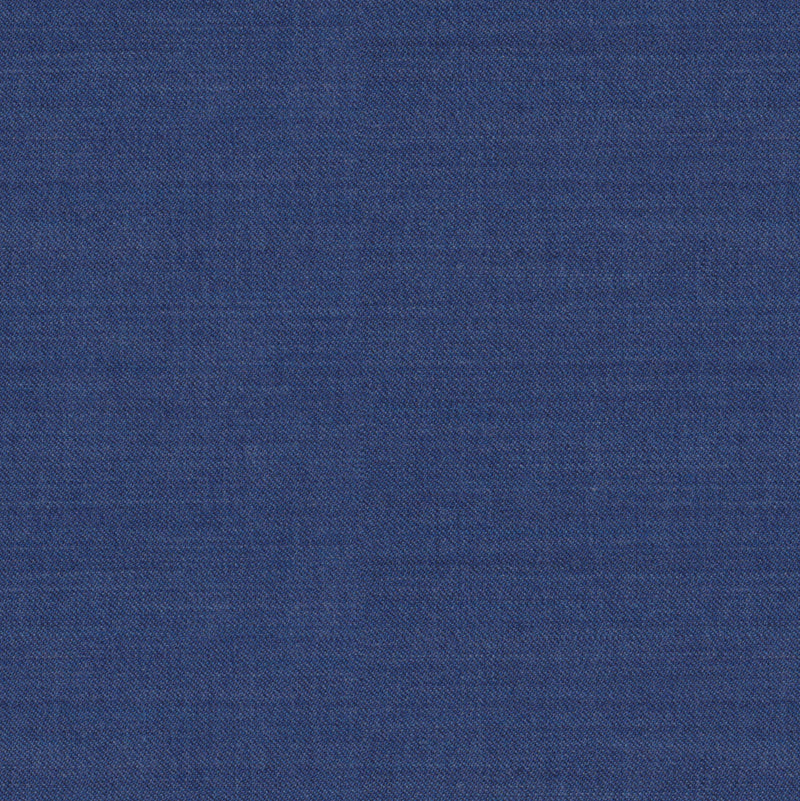 Image of a Sky-Blue Worsted Twill Wool Stretch Pants Fabric