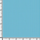 Image of a Turquoise Poplin Checks Giza Cotton Shirting Fabric