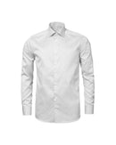 Image of a White Dobby Jacquard Giza Cotton Shirting Fabric